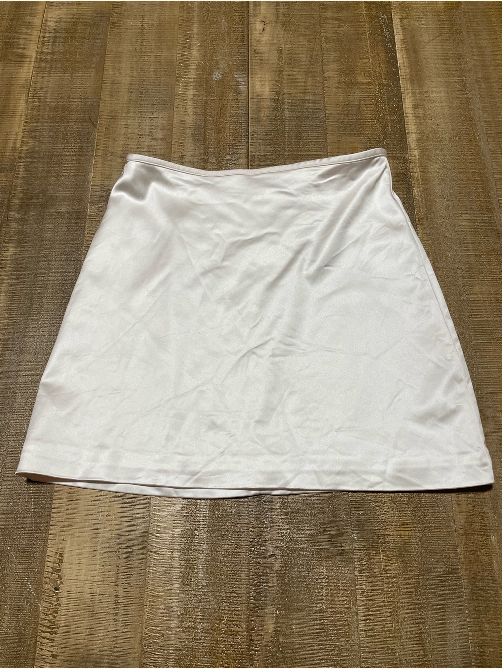 Wilfred White A-Line Mini Skirt